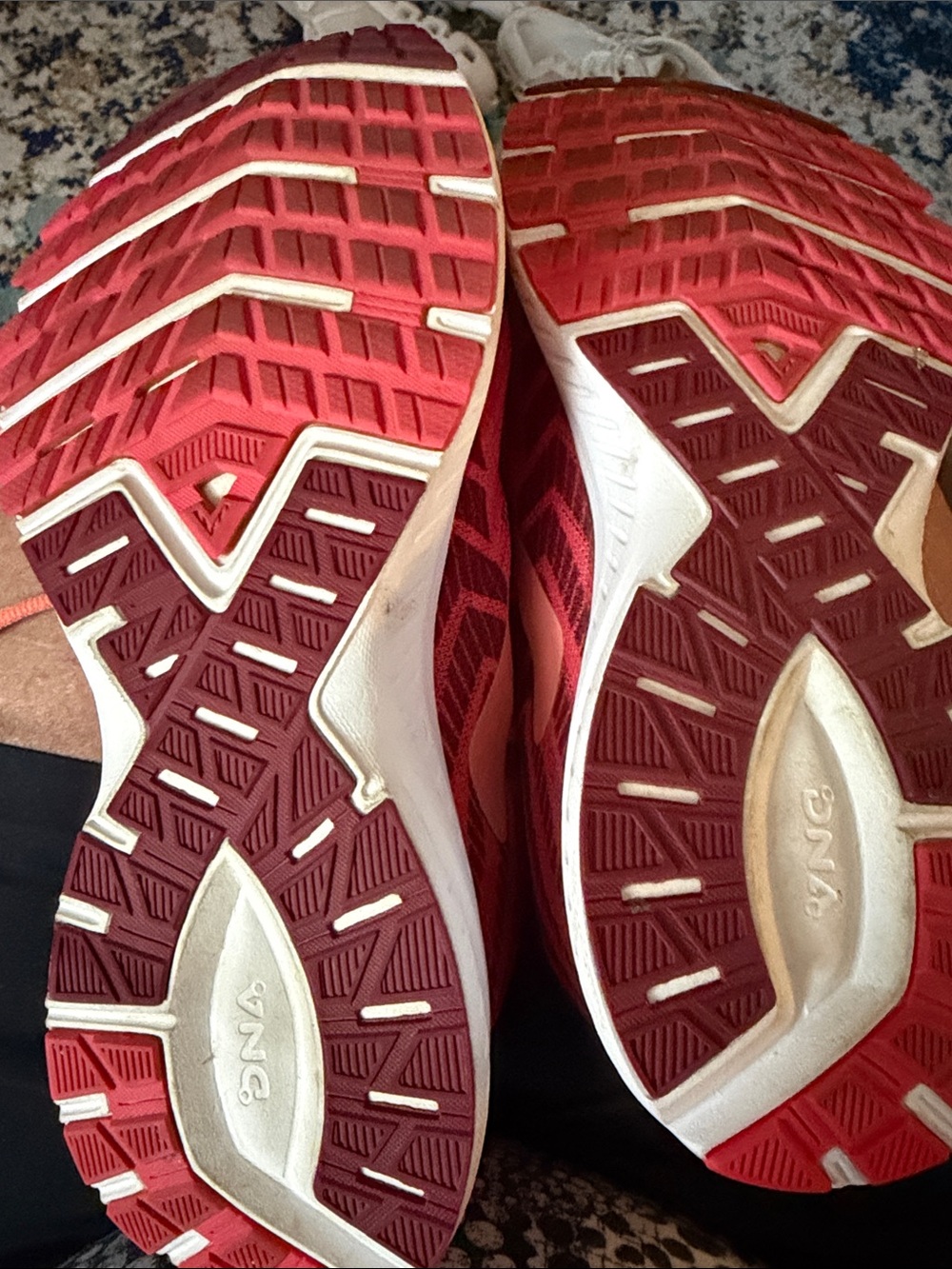 Brooks Women’s Athletic Shoes in Coral and Pink - Picture 5 of 6